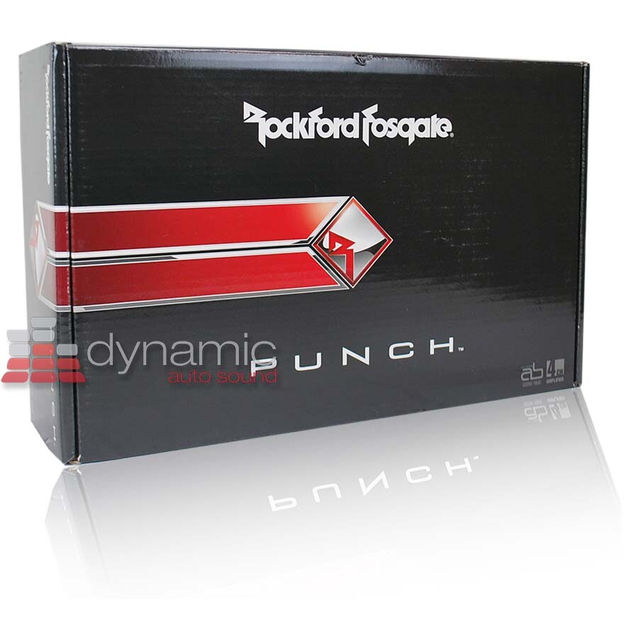 Rockford Fosgate P600X4 Punch Series 600W Class-AB 4-Channel