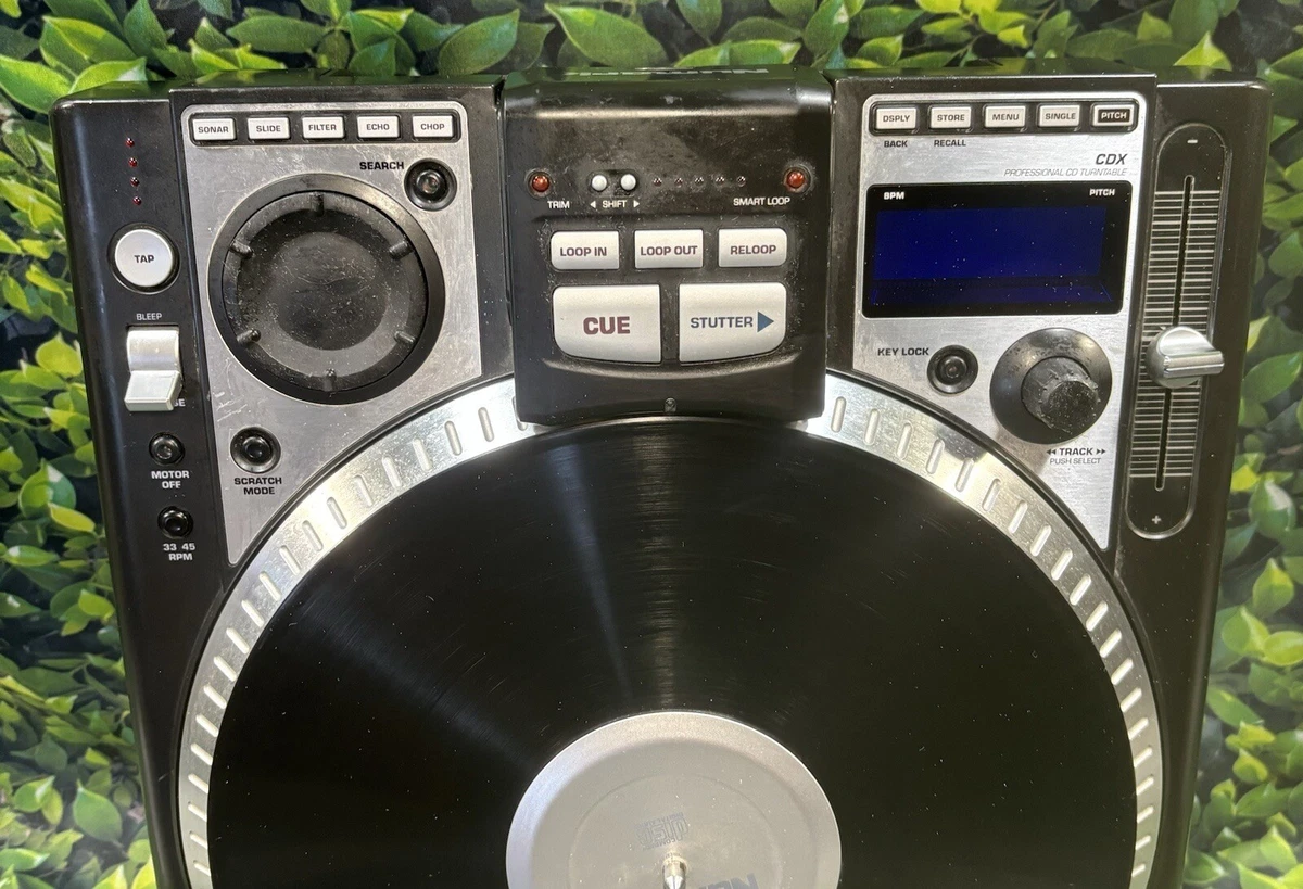 Numark CDX DJ Professional Turntable Direct Drive CD Player for 