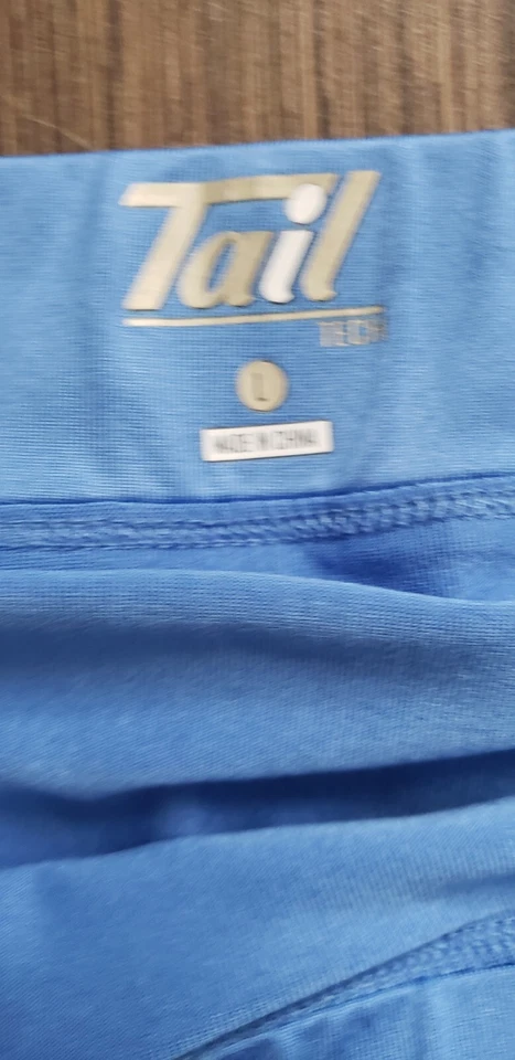 Falda corta activa de tenis plisada rosa talla L de Tail Tech para mujer Foto 2 de 3