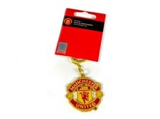 Manchester United Key ring Football Club Crest Car Keyring Official Man Utd