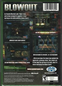 Blowout Xbox (Brand New Factory Sealed US Version) Xbox