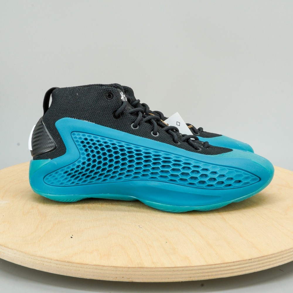 Adidas AE 1 Kids Size 5.5 Shoes New Wave Blue Basketball Shoes Anthony Edwards