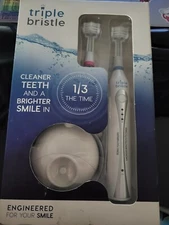 Triple Bristle Original 3-sided Sonic Electric Toothbrush (New Never Been Opened