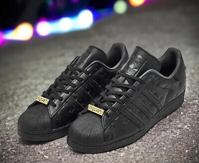 MEN'S ADIDAS ORIGINALS SUPERSTAR Black/Carbon Gold GY0026 Shoes