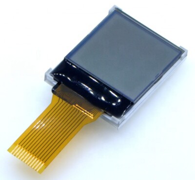 28 Pcs 1'' Positive LCD Module 3-3.3V Black/grey 300:1 96*96 JHD9696-G05BOW-G NEW