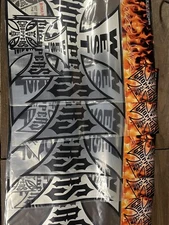 5 PACKS of Jesse James Die Cut West Coast Choppers Motorcycle Stickers 25 TOTAL