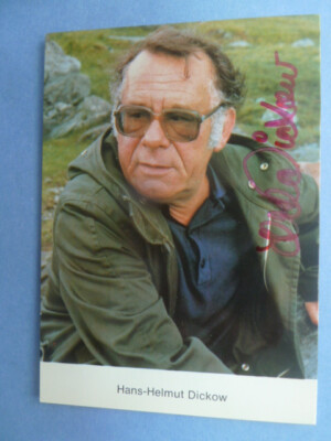 -ke- Hans Helmut Dickow   1989, autograph card (known from ''Fraggles'')