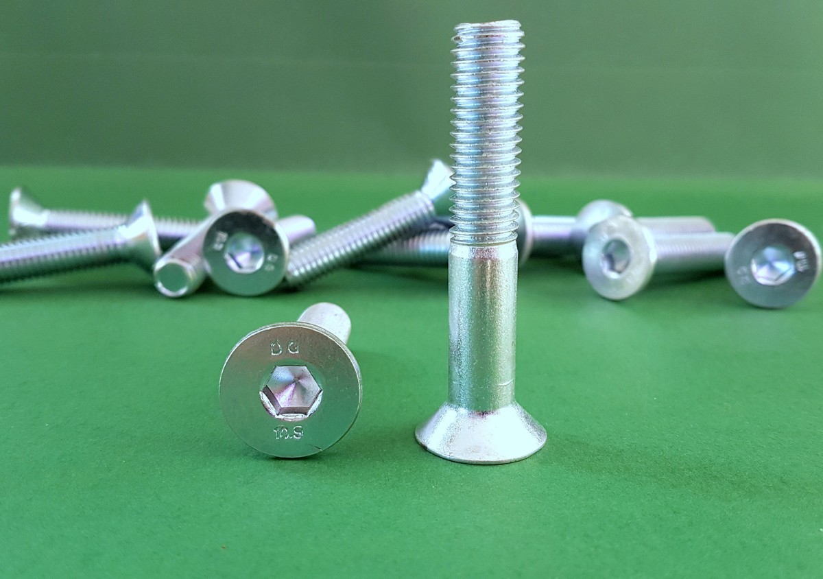 Senkkopfschrauben Innensechskant Senkschrauben 10.9 metrisch blank M14 - M24 d Senkkopfschrauben Innensechskant Senkschrauben 10.9 metrisch blank M14 - M24 d