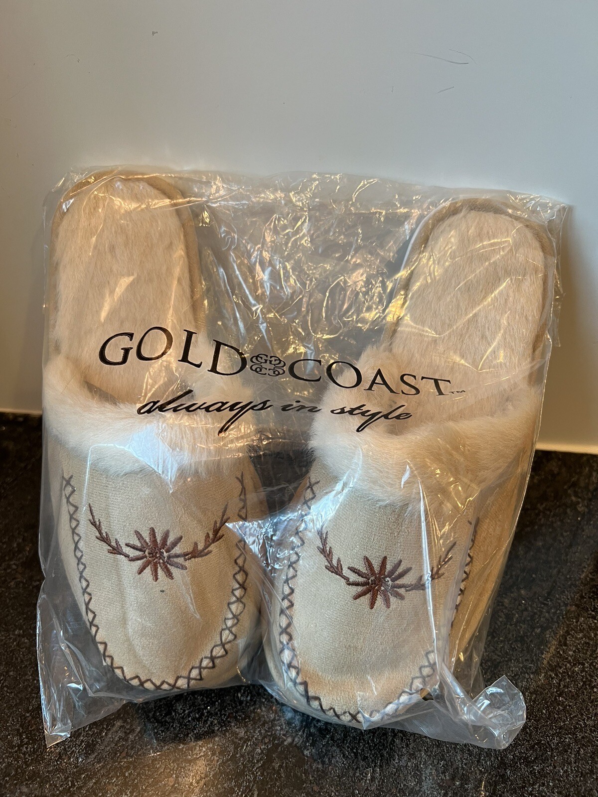 PANTOFOLA D’ORO New In packaging G Coast Women's Indoor Slippers in Beige Medium