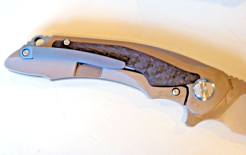 Bestech Knives Pterodactyl Pocketknife BT1801C Bronze Titanium Knife Discontinue - Picture 10 of 10