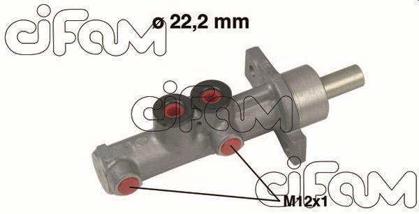 Hauptbremszylinder Hauptzylinder 15,87mm Für Eicher Wotan II 2