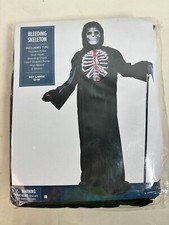 Bleeding Skeleton Halloween Set Large 12-14, 7 Pieces included