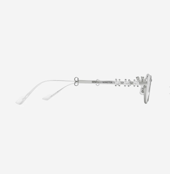 Gentle Monster x D'heygere Pierced 02 Silver+Silver glasses Gentle Monster x D'heygere Pierced 02 Silver+Silver glasses