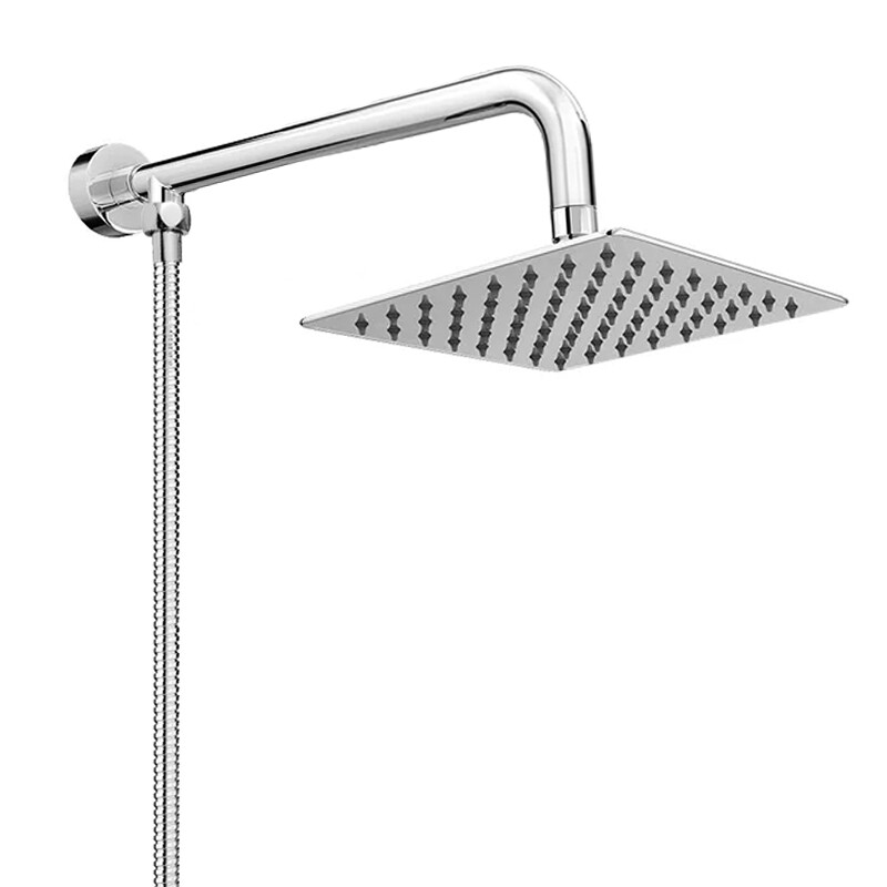 Large Shower Head Chrome High Pressure Powerful Bath Heads Water Saving