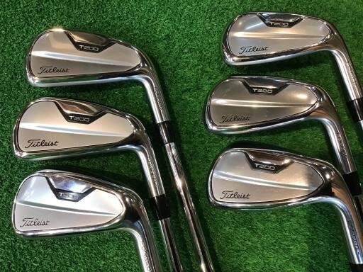 Titleist T200 2021 6s Iron Set / 5-9 PW / Flex Stiff / NS PRO 105T