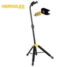 Hercules Stands GS414B PLUS Auto Grip System Single Guitar Stand with Lock