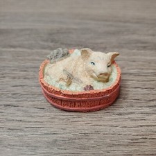 Vintage Enesco Ceramic pig figurine made in China