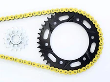 Vortex Sprockets 16/43 Kit RK MAX-X 520 Chain 2003 2004 2005 2006 Honda 600RR