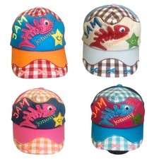 New Baseball Cap for Kids CUTE FISH Design Strap Adjustable Visor Hat