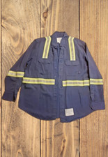 Mens Spentex GNI ARC Rating 9.3 ATPV Long Sleeve Work Shirt with Reflective Tape
