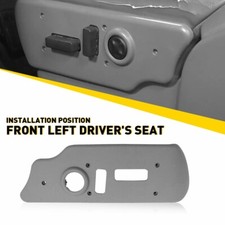 New Power Seat Trim Bezel Driver Outer Light Pewter Gray Front Lh For Chevy Gmc