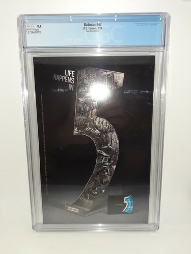 DC Batman #47 Ross Sketch Cover Variant Cgc 9.4 White Pages 2016 FREE SHIPPING - Picture 2 of 3