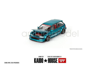 Kaido House x MINI GT 1:64 CIVIC (EF) KAIDO WORKS V1 Car Gift | eBay
