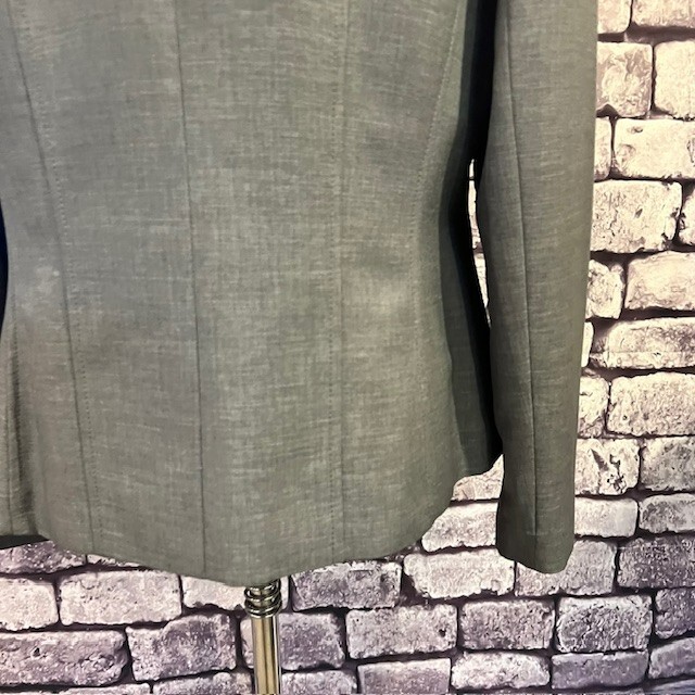 Kasper Gray Button Down Long Sleeve Jacket Size 1… - image 7