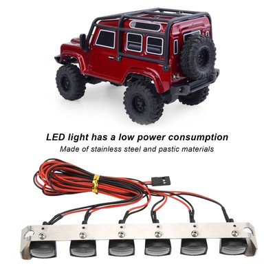 (6 Lichter) RC Light Bar LED-Leuchten Quadratische Dachlampe DIY Scheinwerfe CH