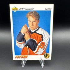 Rookie Card! 1991-92 Upper Deck - Draft Choice Peter Forsberg #64 (RC). rookie card picture