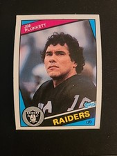1984 Topps - Jim Plunkett #114 --- FREE SHIPPING  ---
