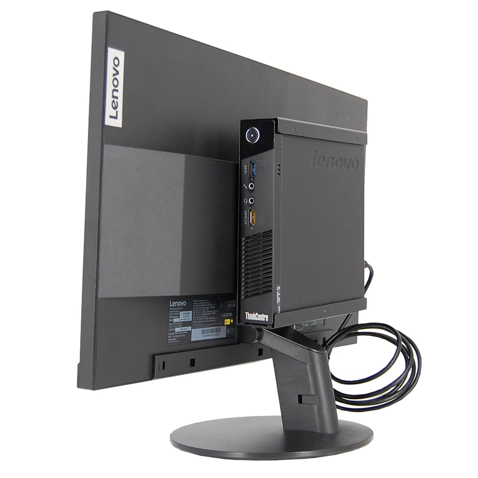 All in One PC Computer Lenovo 22" FHD i3 Ram 8Gb SSD 240Gb Win11 Ricondizionato - Immagine 2 di 4