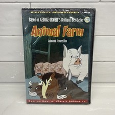 Animal Farm DVD Slim Case Animated Film Based on George Orwell Book NEW Sealed