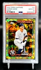 2024 Topps Chrome Sapphire Aaron Judge Gold /50 SP SSP Yankees PSA 10