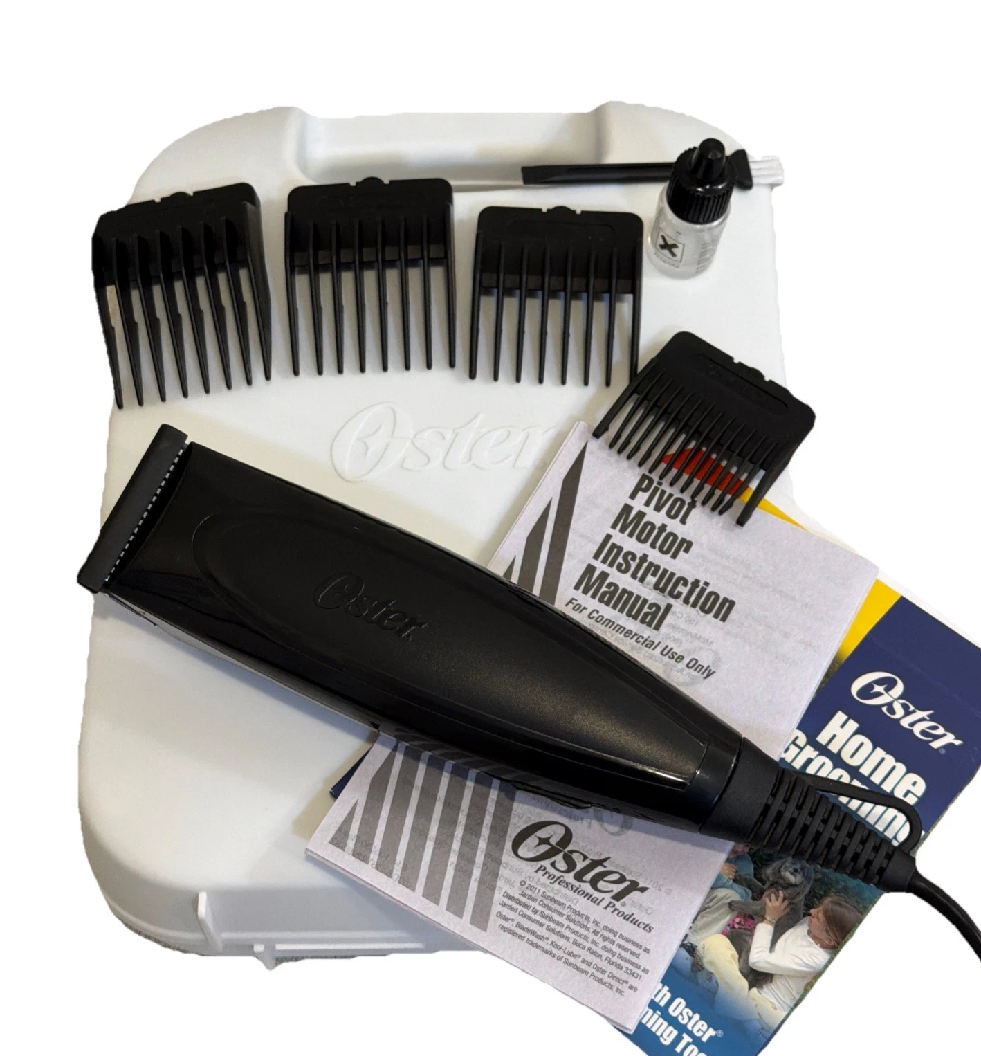 Oster Pivot Motor Pet Grooming Hair Clipper 078544 Tested w/ Case