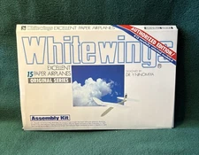 Original Whitewing Paper Airplane Kit (1980. Dr. Y. Ninomiya) All 15 Planes