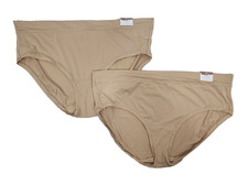 Lot of 2 pair of Cacique Comfort Bliss Hipster Beige Panties Plus Size 22/24