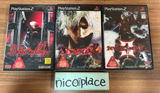 Devil May Cry 1 2 3 Set of 3 Complete SONY PlayStation 2 PS2 U.S. Tax Included