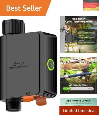 Smart Bewässerungscomputer，App-gesteuertes automatisches Bewässerungssystem m...