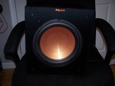 Klipsch RP-160M Bookshelf Speaker Pair  R-10SW Subwoofer .... No Reserve