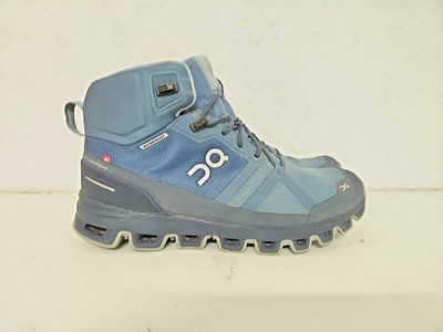 On Cloudrock Waterproof Wanderschuh Stiefel Stiefelette High-Top Gr:41 uk 7.5