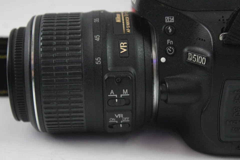 Nikon D5100 DSLR Digital Camera Working w/ Nikon AFS Nikkor 18-55mm F/3.5-5.6 - Image 3 of 4