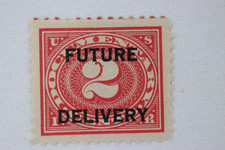 US Scott RC1 Future Delivery 2 Cent Revenue Stamp MH
