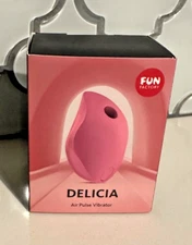 Satisfyer Delicia Air Pulse Suction Vibrator Sex Toy Silicone Rechargeable