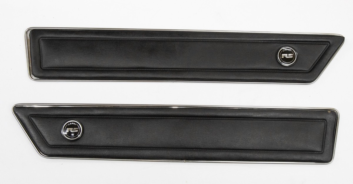 1979 1980 1981 Ford Mercury Capri RS door panel inserts (pair