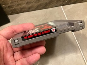 The Hunt for Red October Nintendo Entertainment System 1991 NES Carrito folleto