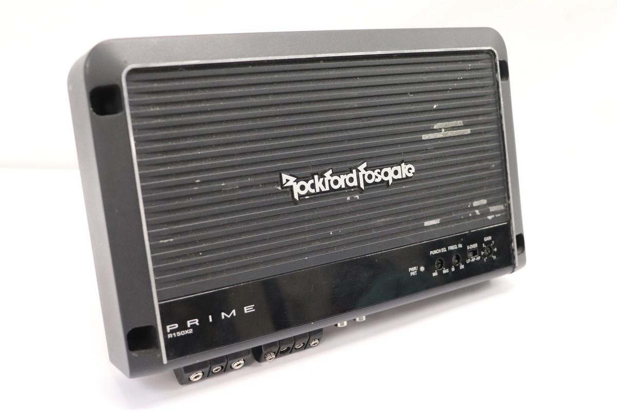 Rockford Fosgate Prime R150X2 2-Channel Car Audio Amplifier Tested