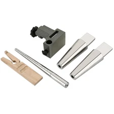 Combination Bench Anvil Kit - Ring Mandrel - Anvil - V Slot Bench Pin - Round...