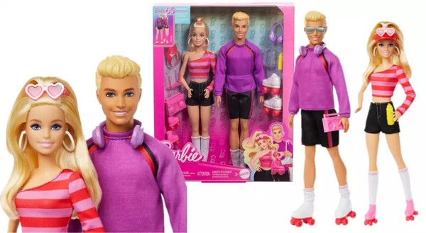 194735232437 Barbie. HXK90 Barbie I Ken Na Wrotkach Barbie-image