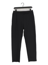 Uniqlo Women's Suit Trousers M Black Other with Polyester Straight Dress Pants